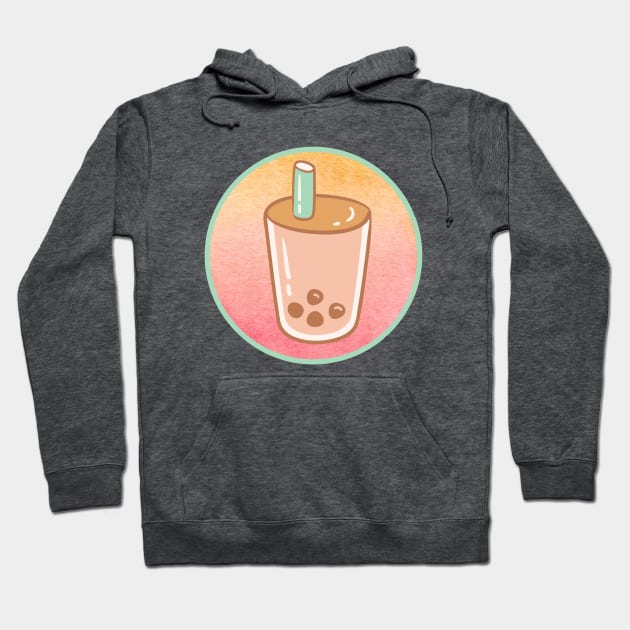 Boba Bubble Milk Tea Hoodie by ami-ami